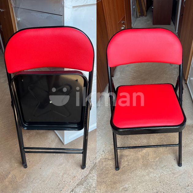 Red Folding Chairs For Sale Kottawa Ikman