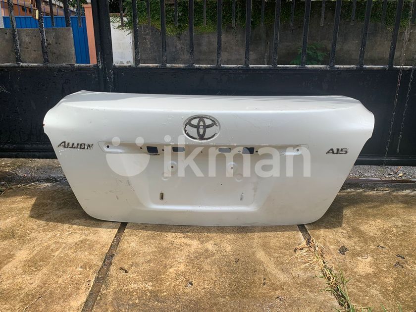 Toyota Allion Dicky Door Panel For Sale In Maharagama Ikman