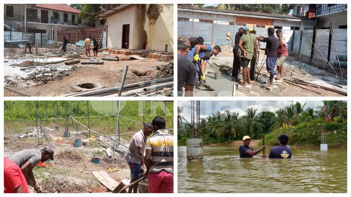 Tube Well And Concrete Filling Bandaragama Bandaragama Ikman