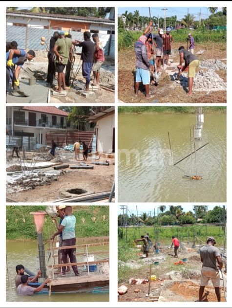 Tube Well And Concrete Filling Kolonnawa Kolonnawa Ikman