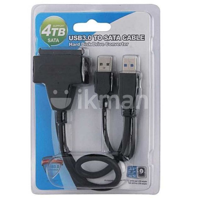 USB 3 0 To 4TB SATA Cable Hard Disk Dive Converter For Sale In