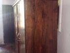 02 Door Teak Wood Wardrobe - Almari