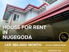02-Storey House for Rent in Mirihana, Nugegoda