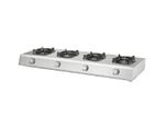 04 Burner Gas Stove Commercial Stainless Steel