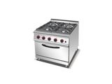 04 Burner Stove With Oven - Cabinet