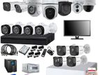 04 Channel CCTV Camera System Installation