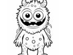 1-10 Monster Numbers Colouring (Ebook-Digital)