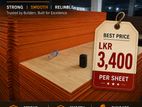 1/2" Lanka Plywood Sheet (Strong + Durable) 8' x 4' 12mm Made in Kandy