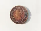 Quater Cent-1890 Coin