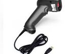 1 D Hand Held Wired Barcode Scanner