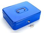 10 Inch' Petty Cash Box - Blue Color