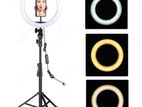 10 inch selfie Ring Light With 7ft Stand