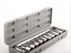 10 Pcs Box Socket Wrench Tool Set