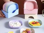 Plastic Plates Set