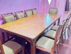 10 Seater Dining Table with Chairs