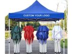 10 x10 Feet Folding Canopy white bar