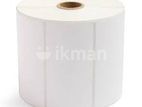 100 Mm X 50 Thermal Transfer Barcode Label Roll 1000 Pcs