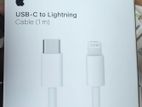 Apple Type C to Lightning Cable