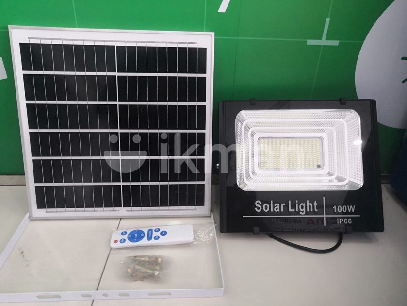 St Bulb Types 100 W Solar Flood Lamp for Sale in Boralesgamuwa | ikman