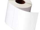 100mm x 100mm' Thermal Transfer 1ups 500 Pcs Barcode Roll