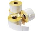 100MM X 50MM 1Up 1000Pcs Thermal Transfer Label Roll