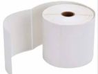 100MM X 50MM Thermal Transfer Barcode Label Roll 1UP 1000PCS