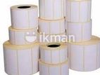 100mm X 75mm T/t 1ups 500 Pcs - Blank Label Roll