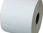 100mm X 75mm Thermal Transfer 1ups 500 Pcs Lable Roll