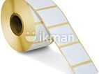 100MM X 75MM Thermal Transfer Label Roll new