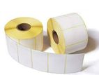 100mm x 75mm Thermal Transfer (SEMI) - 1ups 500 Pcs Lable Roll