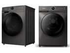 10.5/7 kg Midea Front Load Washer and Dryer - Inverter