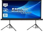 10*8 feet Brilliant White Semi Auto Tripod Screen