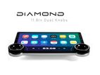 10inch Diamond 4kdisplay 4+64gb android car audio setup