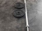 10kg Weight Plate With 7ft bar