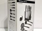 10Pcs Kitchen Knifes