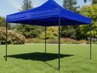 10'x10' Black Powder-Coated Steel Canopy Tent