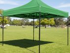 10'x10' Black Powder-Coated Steel Canopy Tent