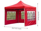 10x10 Feet Folding Canopy Tent Hut