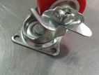 11/2 Caster Wheel Red Lock Type