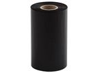 110mm x 300mm Out Side Ribbon 1' Core Roll – Black