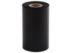 110mm x 300mm Wax Ink Out Side 1' Core Ribbon Roll – BlacK