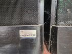 12 inch pioneer main speakers with center speaker