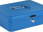 12 Inch Petty Cash Box - Blue Colour