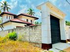 12 P Land With Well Built New Solid Single Story House Sale In Negombo