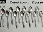 12 PCS DESSERT SPOON