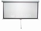 120-Inch Manual Projector Screen