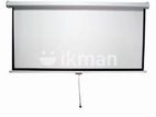 120-Inch Manual Projector Screen