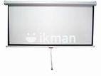 120-Inch Manual Projector Screen