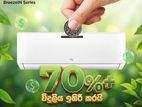 12000BTU TCL Smart Airflow Non Inverter Brand New AC
