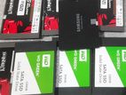 120GB SSDs(Kinston/WD/Samsung)